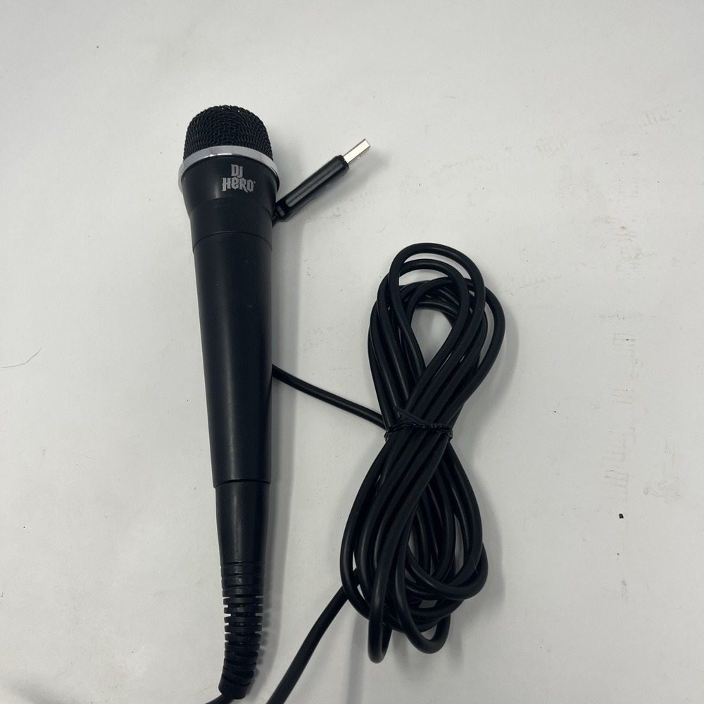 Activision DJ HERO MICROPHONE Genuine OEM Mic USB Wired 96203